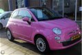 Fiat 500 - 1.2 Rosa Dualogic, Electrisch Open dak, 1e eigenaar - 1 - Thumbnail