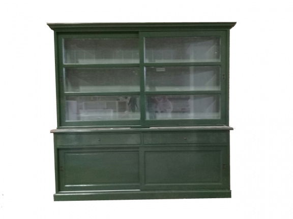 Buffetkast Lisse Oijf groen - groen 240 x 50/40 x 220cm - nr. 1