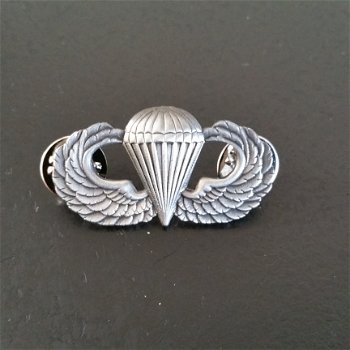 Embleem metaal para wing groot zilver - 1