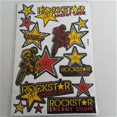 Motorcross Sticker set Rockstar