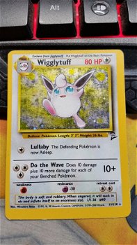 Wigglytuff holo 19/130 Base 2 gebruikt out of border - 1