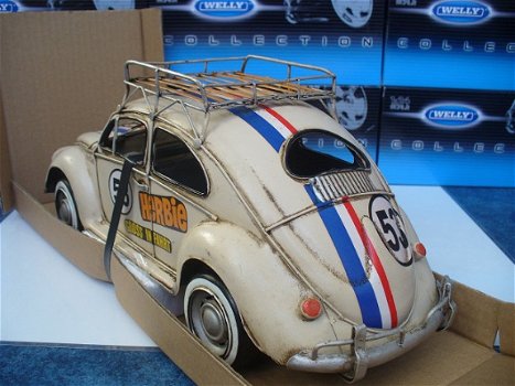 Tinplate Collectables 1/12 VW Volkswagen Kever Beetle Herbie 53 - 4