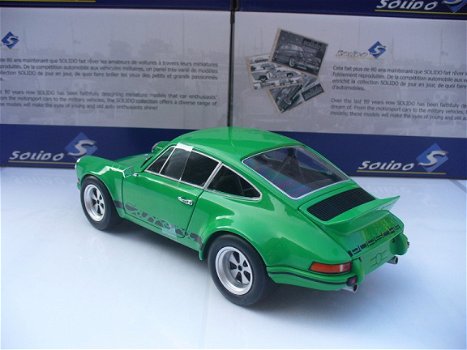 Solido 1/18 Porsche 911 2.8 RSR Groen - 4