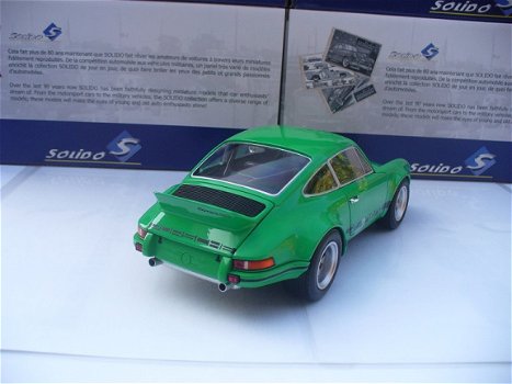 Solido 1/18 Porsche 911 2.8 RSR Groen - 5