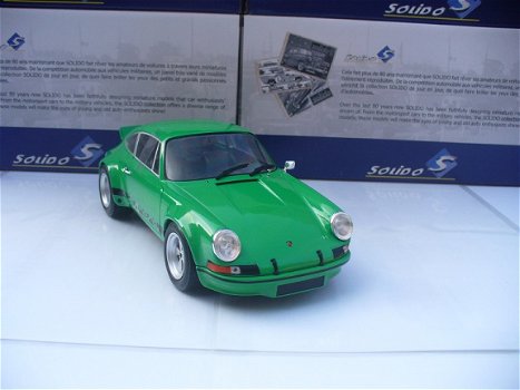Solido 1/18 Porsche 911 2.8 RSR Groen - 7