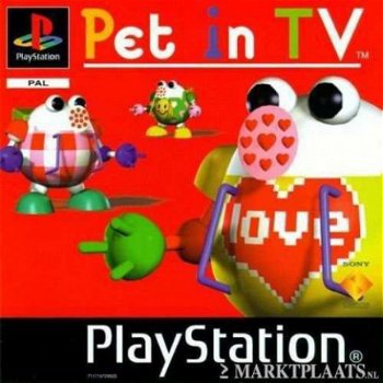 Playstation 1 ps1 pet in tv (promo) - 1
