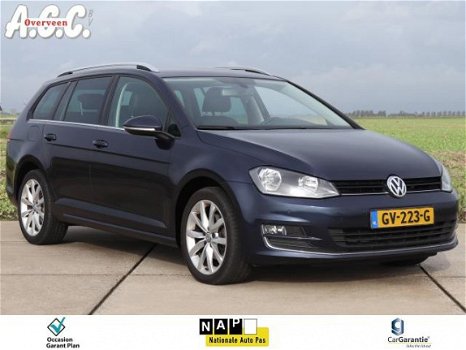 Volkswagen Golf Variant - 1.6 TDi Business Leer ECC PDC v+a Navi - 1