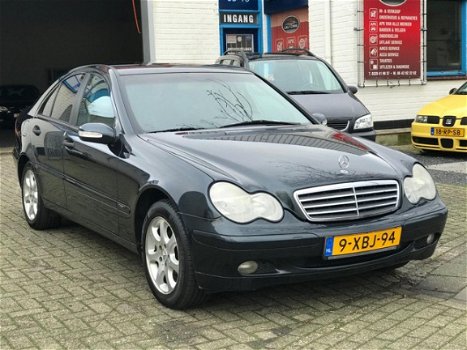 Mercedes-Benz C-klasse - 180 Classic Bj:2001 Airco Stoelverwarming EL Ramen Nette Auto - 1