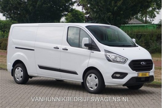 Ford Transit Custom - 320L 2.0 TDCI 130PK Trend Airco Cruise LR Betimmering PDC NR. 639 - 1