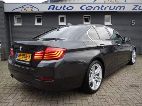 BMW 5-serie - 520D HIGH EXE M int.leder sport comfort int. proff navi stoelver - 1