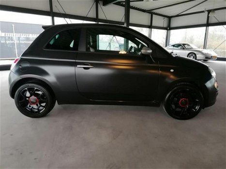 Fiat 500 - 0.9 TwinAir Blackjack Climate Control, Navigatie - 1