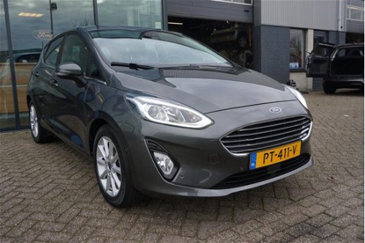 Ford Fiesta - 1.0 EcoBoost Titanium 100PK FULL OPTIE Camera Navi PDC Adaptieve Cruise *Afkomstig 1e - 1