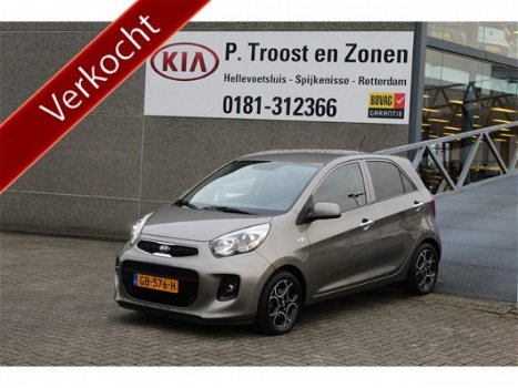Kia Picanto - 1.0 CVVT First Edition Climate controle/Cruise controle/LED dagrijverlichting/Parkeers - 1