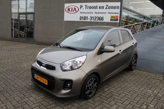 Kia Picanto - 1.0 CVVT First Edition Climate controle/Cruise controle/LED dagrijverlichting/Parkeers - 1