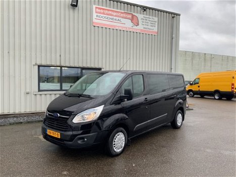 Ford Transit Custom - 290 2.2 TDCI L2H1 Trend Dub Cab , Airco , Cruise, Trekhaak 2800 kg - 1