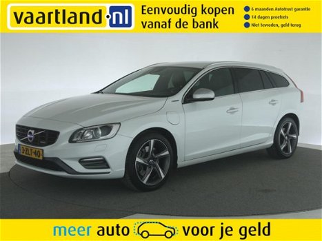 Volvo V60 - D6 AWD HYBRID R-Design Aut [ xenon leder navi trekhaak ] Ex BTW - 1