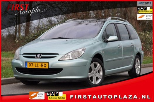 Peugeot 307 SW - 2.0 16V Pack AUTOMAAT PANODAK/AIRCO/CRUISE NETTE AUTO - 1