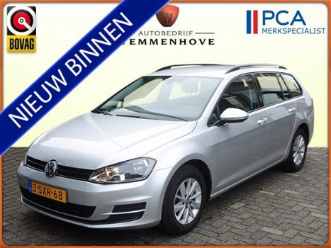 Volkswagen Golf Variant - 1.6 TDI COMFORTLINE Alu wielen/Comfortline/Navigatie/airco-Ecc/Trekhaak - 1