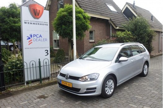 Volkswagen Golf Variant - 1.6 TDI COMFORTLINE Alu wielen/Comfortline/Navigatie/airco-Ecc/Trekhaak - 1