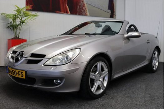 Mercedes-Benz SLK-klasse - 200 K. LEDER NAVIGATIE CRUISE CONTROL CLIMATE CONTROL XENON LM VELGEN ZEE - 1