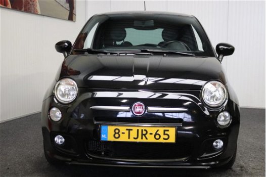 Fiat 500 - 0.9 TwinAir Turbo 500S STOF/LEDER AIRCO ELK. RAMEN VOORBEREIDING TELEFOON LM VELGEN ZEER - 1