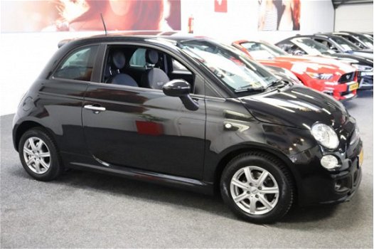 Fiat 500 - 0.9 TwinAir Turbo 500S STOF/LEDER AIRCO ELK. RAMEN VOORBEREIDING TELEFOON LM VELGEN ZEER - 1