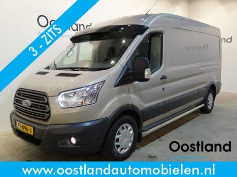 Ford Transit - 330 2.2 TDCI 155 PK L3H2 / Airco / Cruise Control / Navigatie / 3-Zits / Camera / 91. - 1