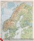 oud landkaartje Scandinavie - 1 - Thumbnail