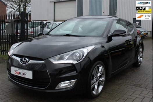 Hyundai Veloster - 1.6 GDI i-Catcher Leer Navi Pano Full Options - 1