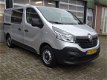 Renault Trafic - 1.6 dCi DC L1H1 Airco Bpm vrij 116 pk Trekhaak Schuifdeur Dubbele cabine 1e eigenaa - 1 - Thumbnail