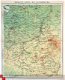 oud landkaartje Belgie Oost en Luxemburg - 1 - Thumbnail
