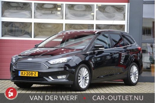 Ford Focus Wagon - 1.5 TDCi 120pk Titanium Lease Edition Clima/NAP/Navi/Cruise/Stoelverw - 1