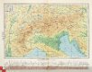 oud landkaartje Alpen - 1 - Thumbnail