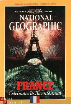 landkaart NG France Evolution of a Nation - 1