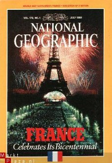 landkaart NG France Evolution of a Nation