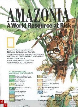 landkaart NG South America Amazonia - 1