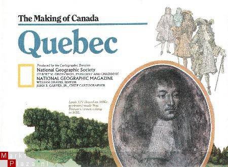 landkaart NG Canada Quebec - 1