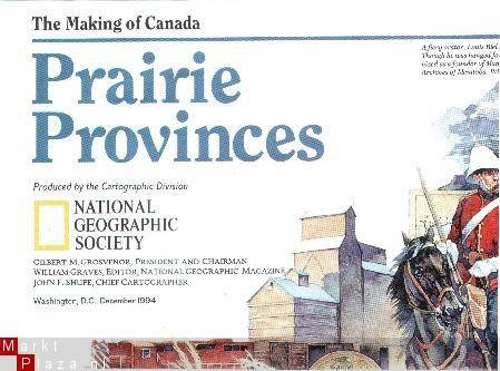 landkaart NG Canada Prairie Provinces - 1