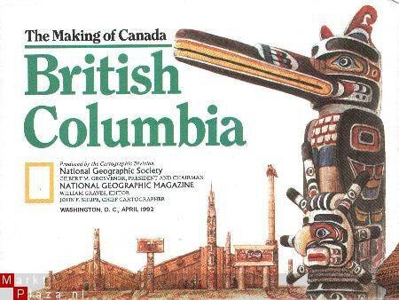 landkaart NG Canada British Colombia - 1