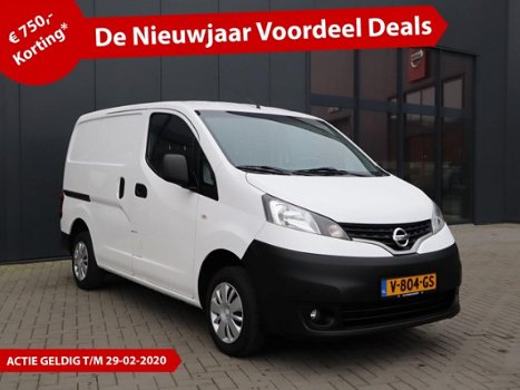 Nissan NV200 - 1.5D Optima | Airco | Trekhaak | Camera | Lat om Lat | Vloerplaat | Radio/CD | Excl. - 1