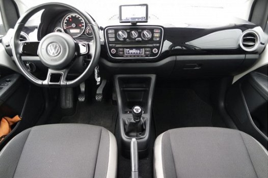 Volkswagen Up! - 1.0 high up BlueMotion 1e eigenaar/ Dealer-onderhouden/ Navigatie/ Airco/ Cruise-co - 1