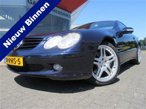 Mercedes-Benz SL-klasse - 500 AMG Pakket (occasion) Leder , Navigatie , Automaat, cruise+distronic - 1