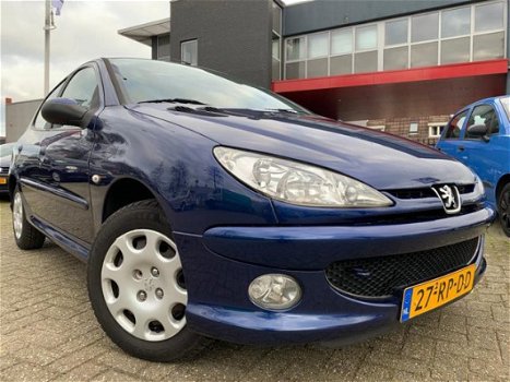 Peugeot 206 - 1.4 Air-line 2 Airco 5drs. APK Blauw - 1