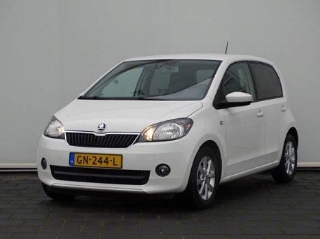 Skoda Citigo - 1.0 Greentech Edition Airco , Navigatie , Lm Velgen , Cruise Controle - 1