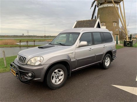 Hyundai Terracan - 2.9 CRDI Luxe HR 4X4 CLIMA LEDER GRIJSKENTEKEN - 1