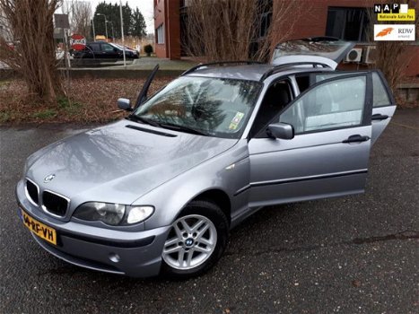 BMW 3-serie Touring - 316i Black&Silver II 2 E EIGENAAR/NAP/APK/AIRCO/NAVI/AUTOMAAT/ZEER GOED/INRUIL - 1