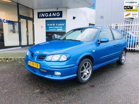 Nissan Almera - 1.8 Luxury Bj 2000 KM 129000 NAP Met Airco Nieuw APK - 1