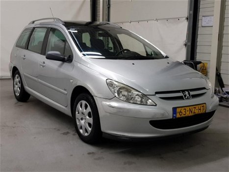 Peugeot 307 SW - 2.0 HDi Pack ✅NAP, CRUISE, AIRCO, PANO, ELECRAMEN, PDC, 2xSLEUTELS, BOEKJES - 1