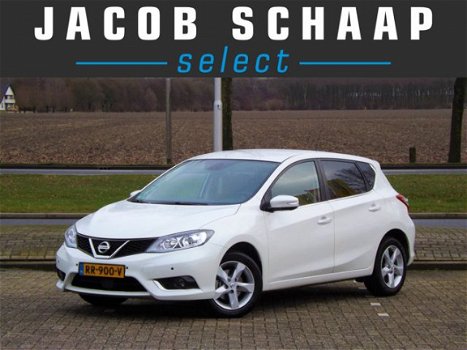 Nissan Pulsar - 1.2 DIG-T Tekna Leder / Navi / Keyless / PDC V + A met camera - 1