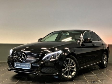 Mercedes-Benz C-klasse - 180 Premium Plus AMG|LED|Navi|PDC|Leder|V.a €288, - p/m - 1